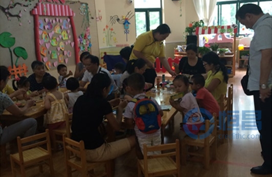 上海第十分公司舉辦幼兒園開學游園會